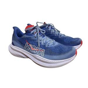 HOKA Mach 6 Womens Sz 10 Mirage Stellar Blue Athletic Running Training Shoes